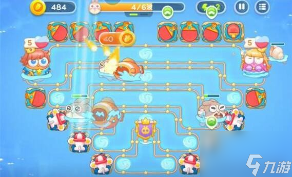 保衛(wèi)蘿卜4海的閨女第115關(guān)通關(guān)攻略