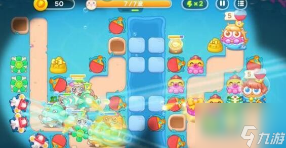 保衛(wèi)蘿卜4海的閨女第115關(guān)通關(guān)攻略