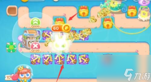 保卫萝卜4海的闺女第117关通关攻略