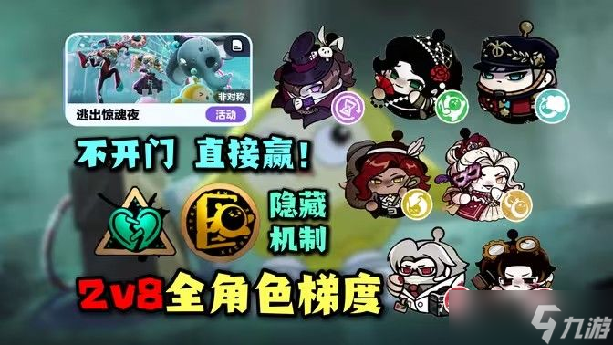 <a id='link_pop' class='keyword-tag' href='https://www.9game.cn/dzpd/'>蛋仔派对</a>逃出惊魂夜2V8模式逃生者强度排行