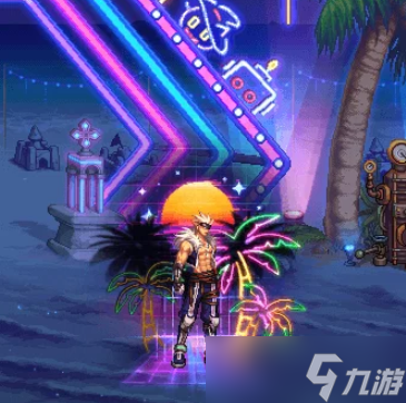 dnf霓虹夕照光环外观分享