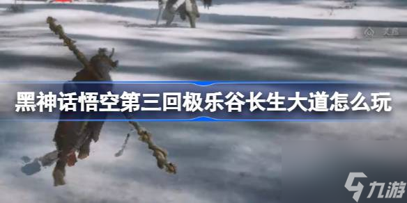 黑神话悟空第三回极乐谷长生大道怎么玩