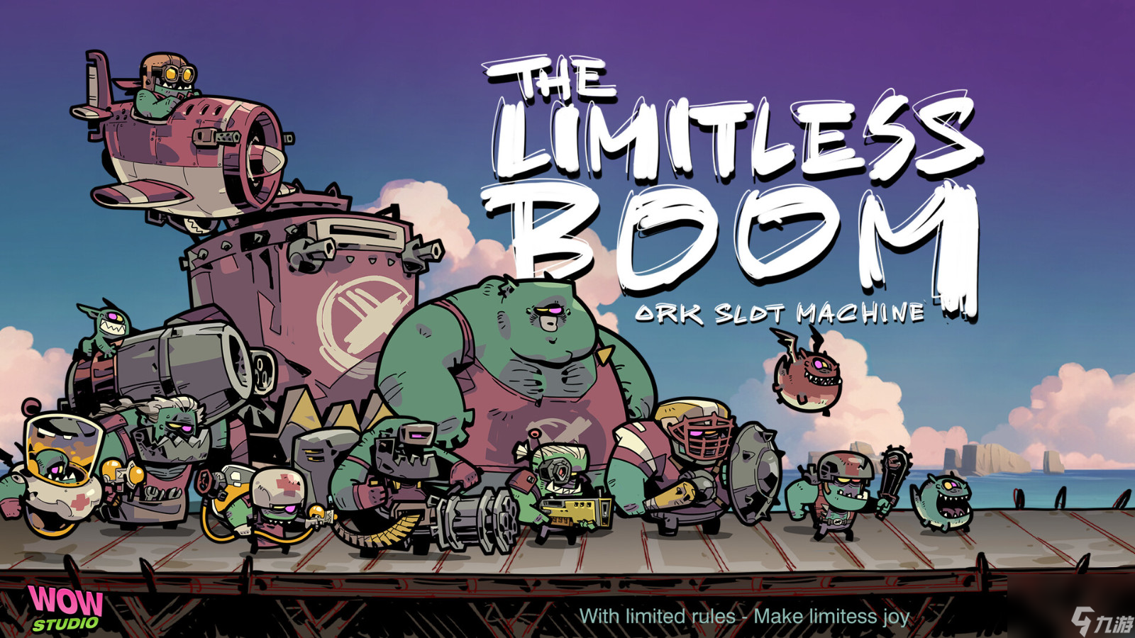 双人同屏欢乐对战游戏《The Limitless Boom》Steam页面上线 发售日待定