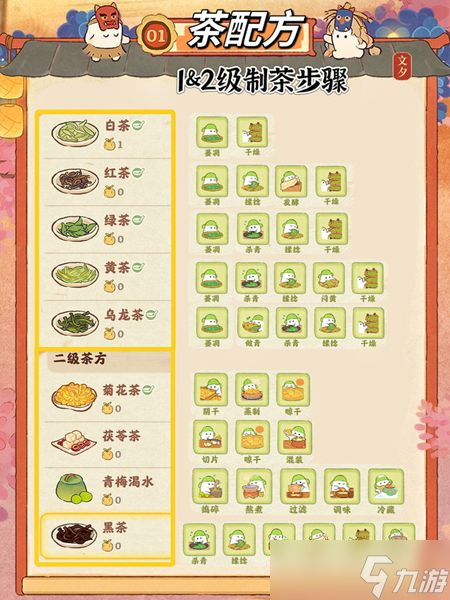 桃源深处有人家饮品配方有哪些 桃源深处有人家茶饮配方汇总