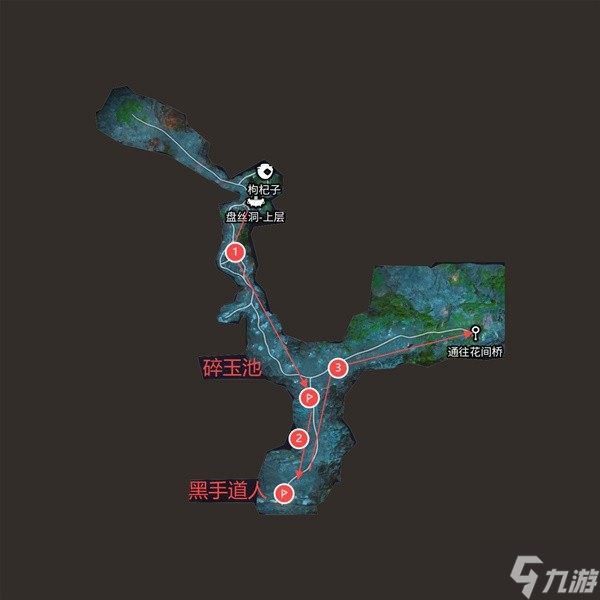 《黑神話悟空》第四章全收集跑圖路線指引