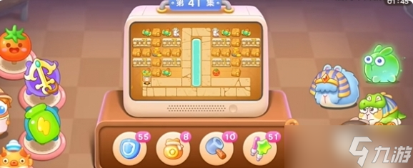 《保卫萝卜4》法老归来第41关通关攻略