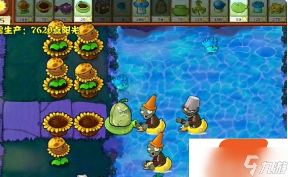 植物大战僵尸杂交版冒险模式第74关通关攻略
