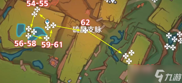 原神5.0肉龍掌采集路線介紹