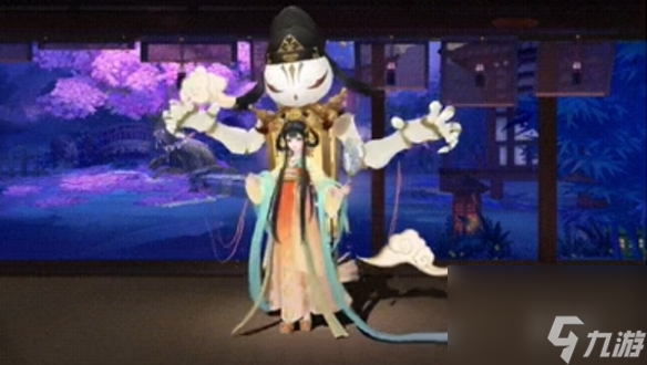 阴阳师傀儡师闲影春衫皮肤特效展示