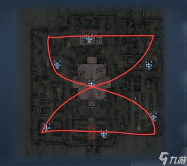 第五人格红教堂封禁密码机在哪