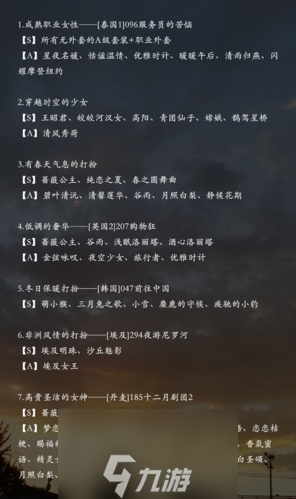 暖暖环游世界天空之塔全关卡攻略 一键套装过关汇总大全