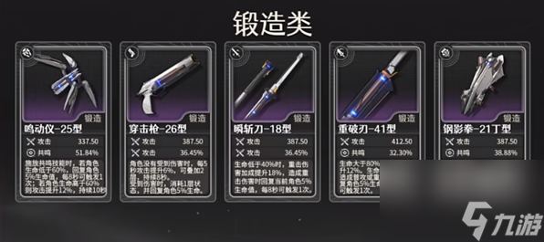 鳴潮武器鍛造方法