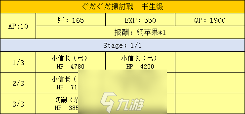 FGO扫荡战书生级配置攻略 扫讨战配置掉落