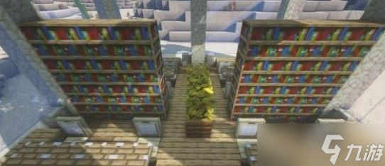 我的世界图书馆建造方法