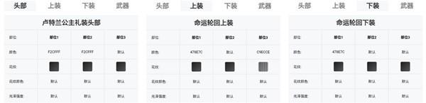 命运方舟命运轮回外观染色有哪些-命运轮回外观染色推荐