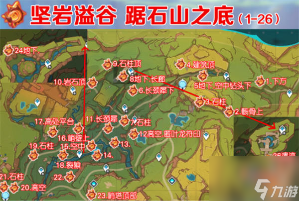 原神纳塔火神瞳在哪 原神纳塔火神瞳位置分布图一览