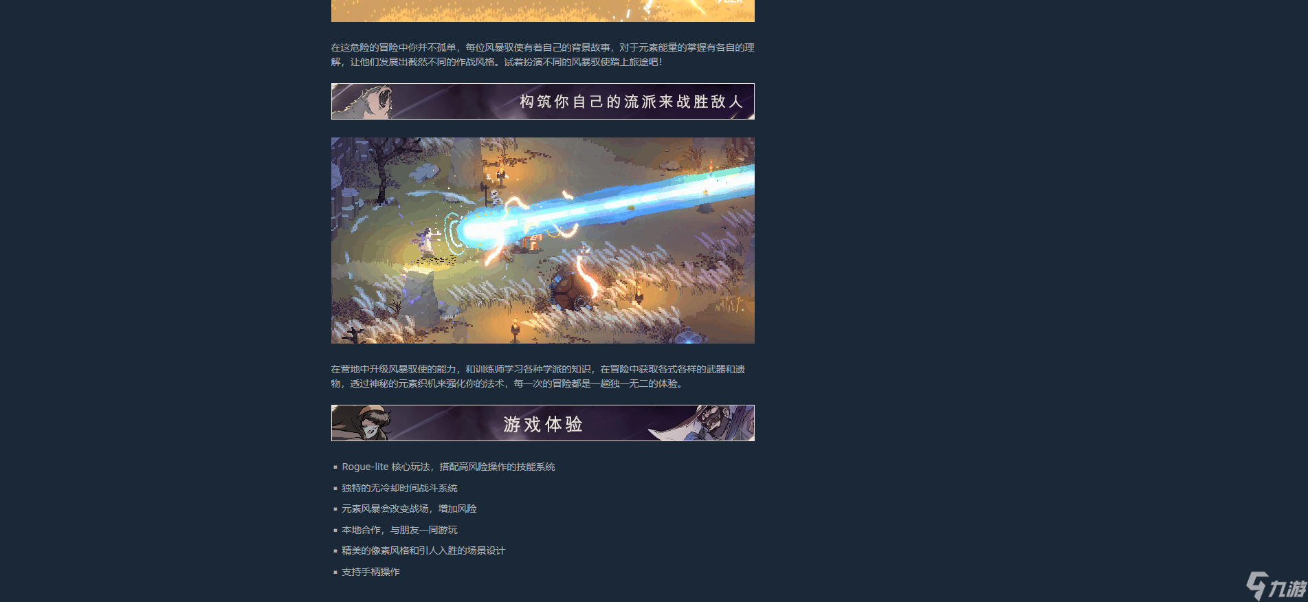 《風(fēng)暴馭使》游戲類型介紹