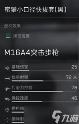 三角洲行动M16A4配件选择攻略