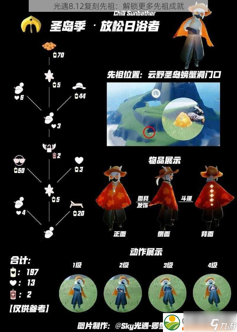 光遇8.12復(fù)刻先祖：解鎖更多先祖成就