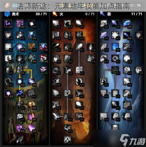 法师新途：元素地牢技能加点指南