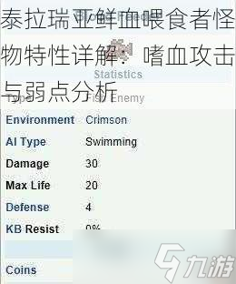 泰拉瑞亚鲜血喂食者怪物特性详解 嗜血攻击与弱点解析