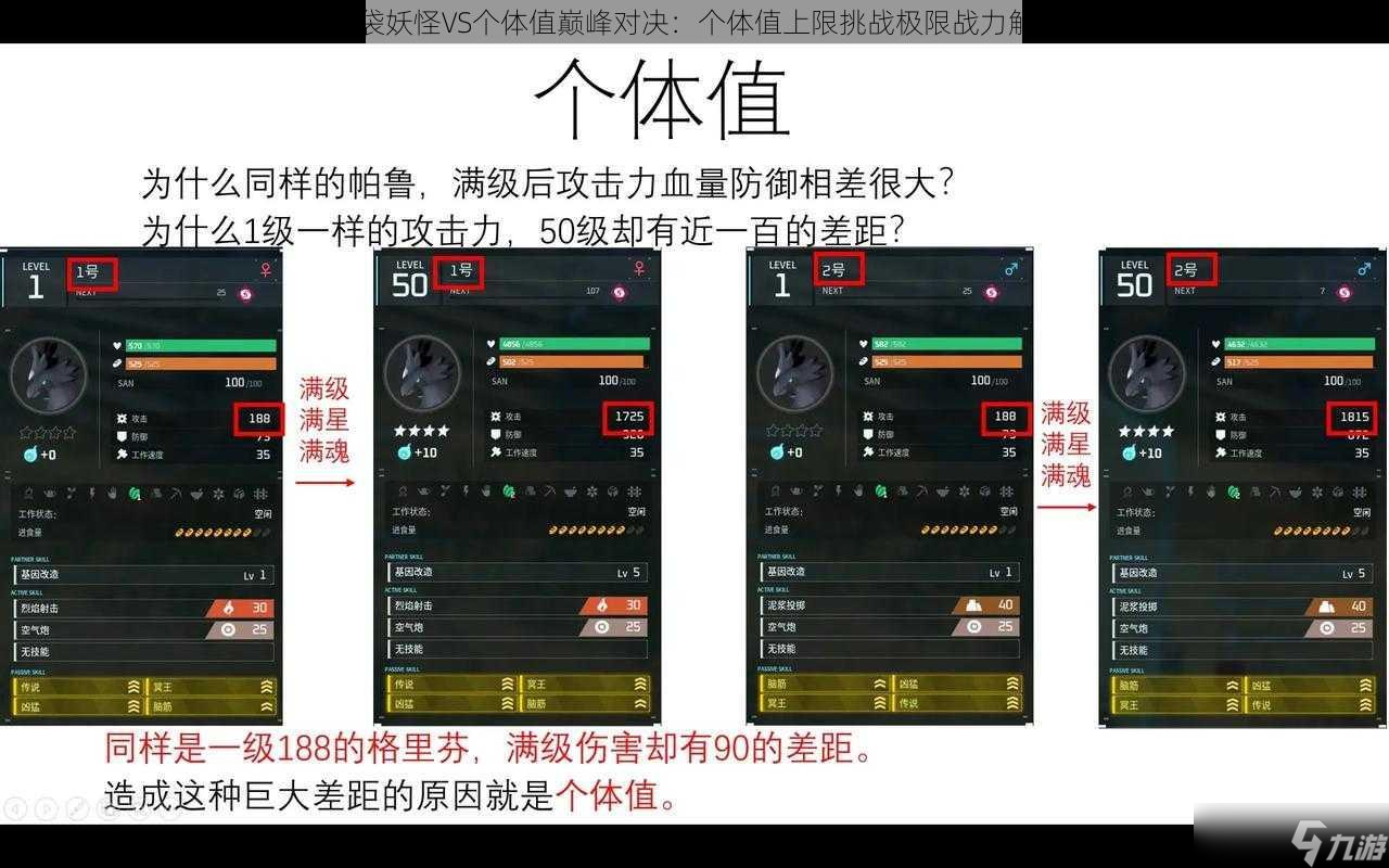 口袋妖怪VS个体值巅峰对决：个体值上限挑战极限战力解析