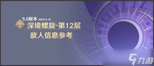 【原神】V5.0攻略 | 深境螺旋敵人信息與站位參考