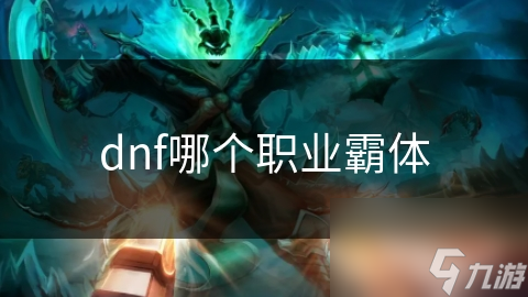 dnf哪个职业霸体