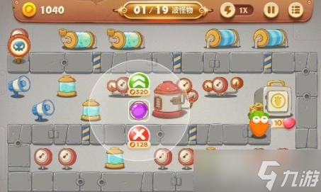 保卫萝卜3工厂18关怎么过 第18关金萝卜通关攻略