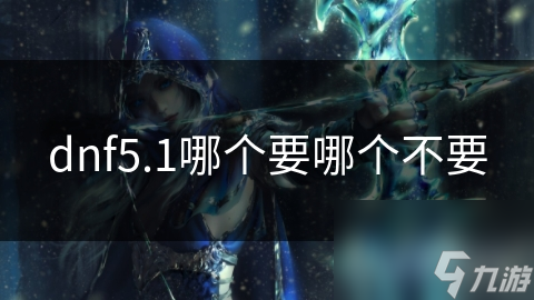 dnf5.1哪个要哪个不要