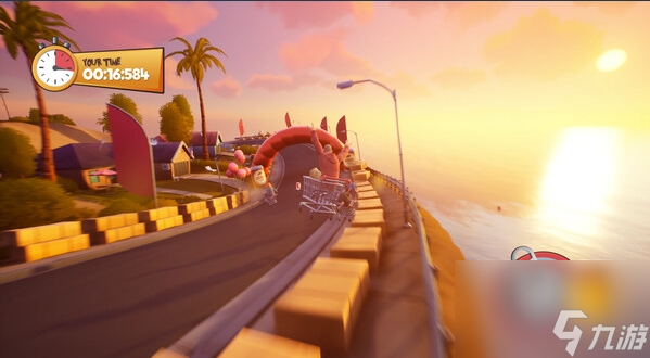 聯(lián)機惡搞競速新作《懶蟲：榮耀手推車》上架Steam