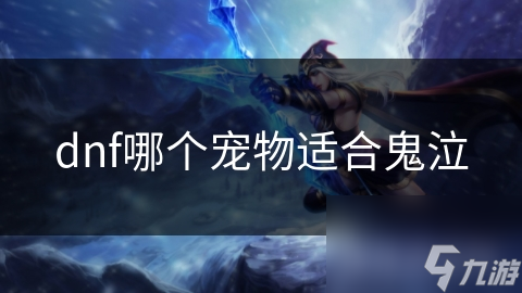 dnf哪个宠物适合鬼泣