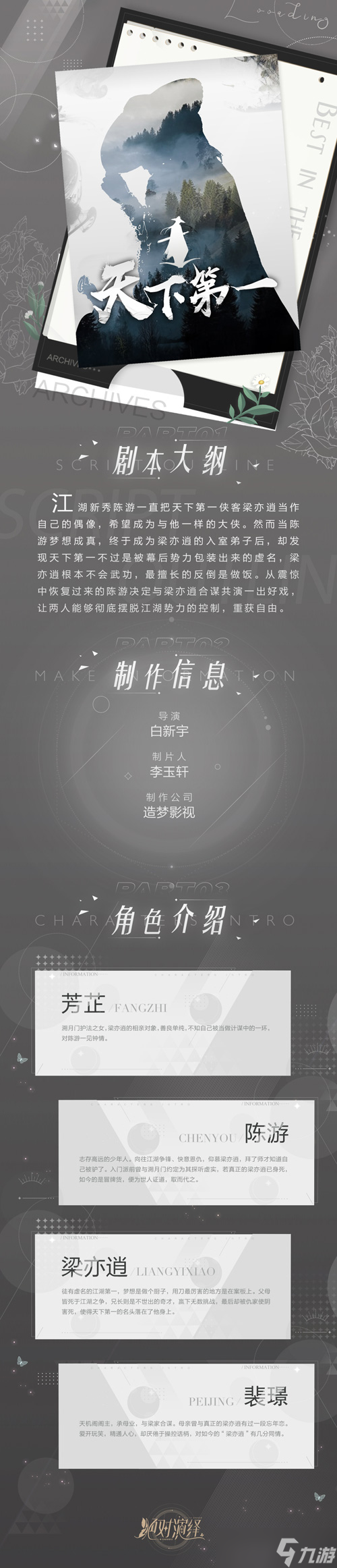 《绝对演绎》剧本释出！要悄悄出道然后惊艳所有人