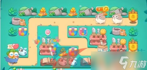 《保卫萝卜4》秋天DE第1杯奶茶第8关通关攻略