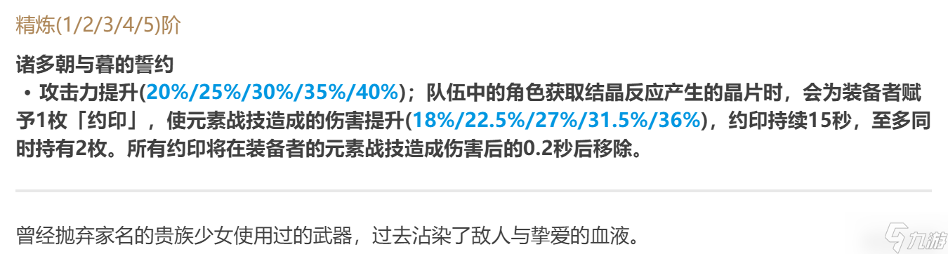 【原神】V5.0攻略 | 基尼奇角色攻略