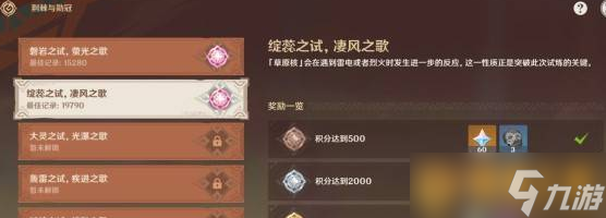 《原神》5.0荊棘與勛冠滿第二關獎勵陣容推薦