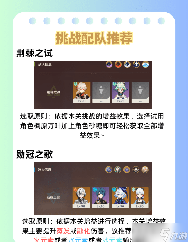 原神荊棘與勛冠第五關(guān)滿星通關(guān)攻略 5.0活動(dòng)荊棘與勛冠第5關(guān)怎么過[多圖]