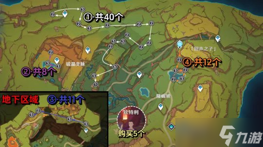纳塔新增特产速刷路线—已同步大地图