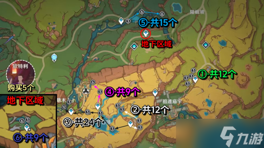 纳塔新增特产速刷路线—已同步大地图