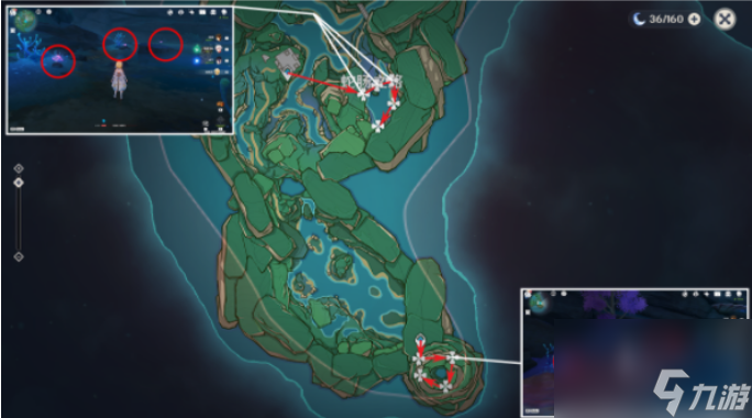 原神珊瑚真珠在哪采集 原神珊瑚真珠采集路线位置一览