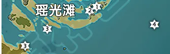 原神手游瑤光灘巖神瞳在哪-瑤光灘巖神瞳位置一覽