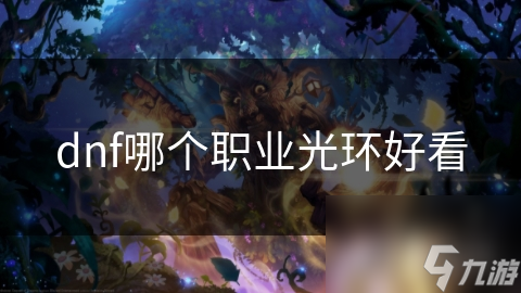 dnf哪個職業(yè)光環(huán)好看