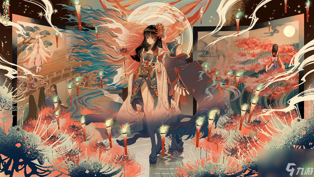 月下婆娑，澄灯绮影 | 《阴阳师》彼岸花花合战新皮肤情报