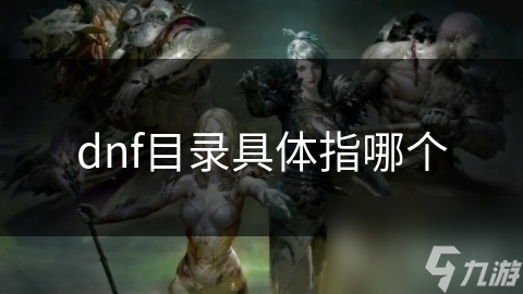 dnf目錄具體指哪個