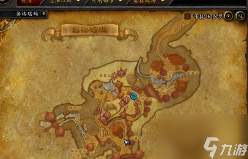 魔兽世界地图坐标怎么显示
