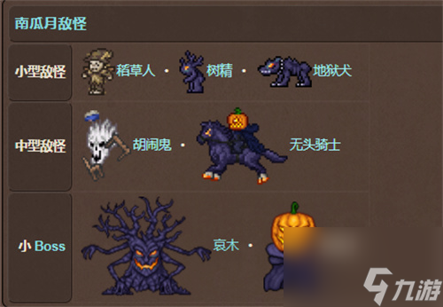泰拉瑞亚南瓜王掉落物概率一览