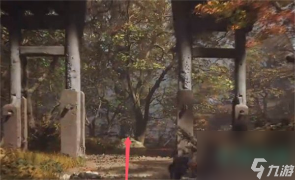 《黑神話悟空》紫云山巉巖上打坐點位置