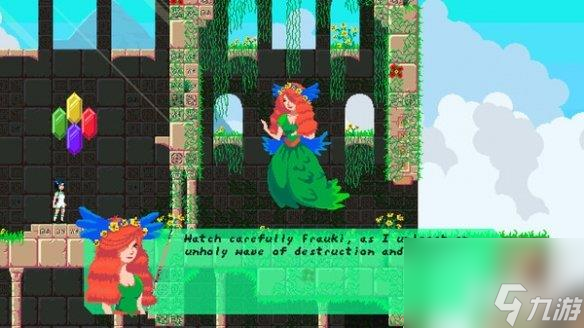 类银河战士恶魔城游戏《Frauki's Adventure》转为免费