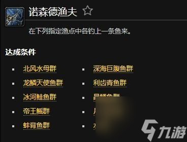 魔獸世界諾森德漁夫成就攻略