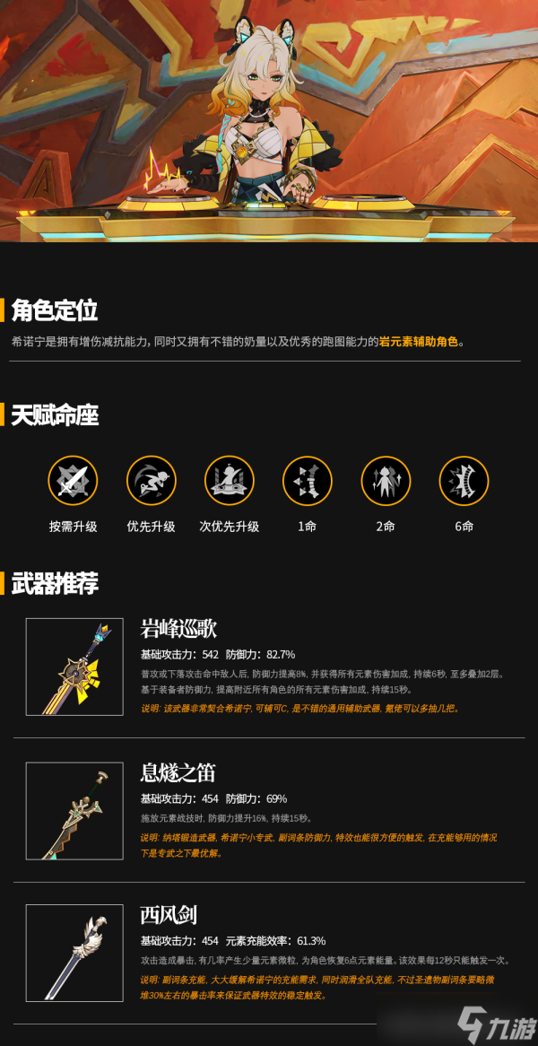 【原神】天后降臨，希諾超強(qiáng)輔助值得擁有！寧角！色攻| 希諾寧角色攻略